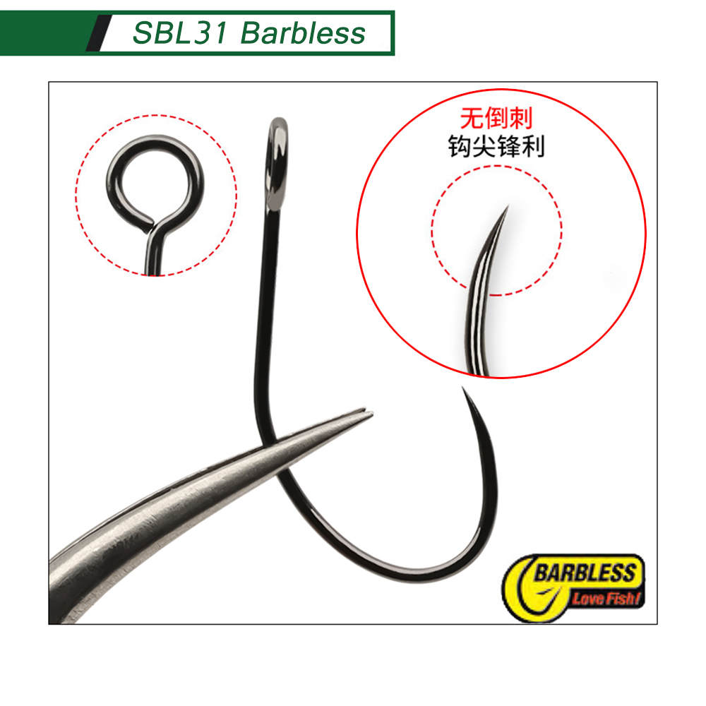 Fishing Hook Assortment - Hameçons assistés à ardillon Castfanatic S31