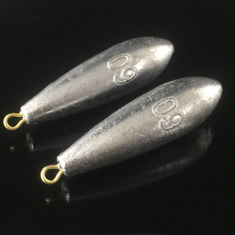 Fishing Hook Jig - Poids de pêche à tête plombée