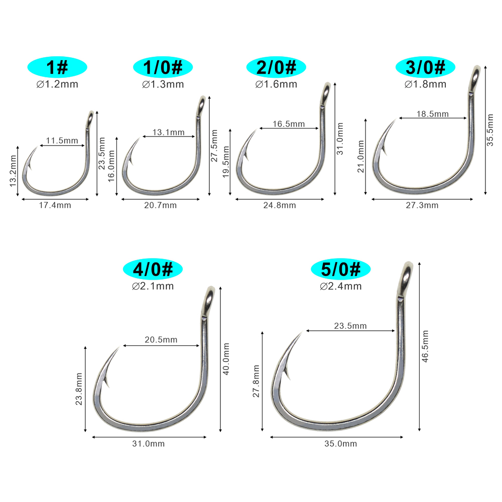 ICERIO 10 pièces, hameçons de  - Fishing Hook Assortment avis et prix