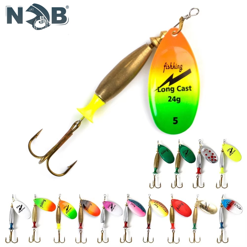 NGB longue coulée Spinner appâ - Fishing Hook Treble avis et prix