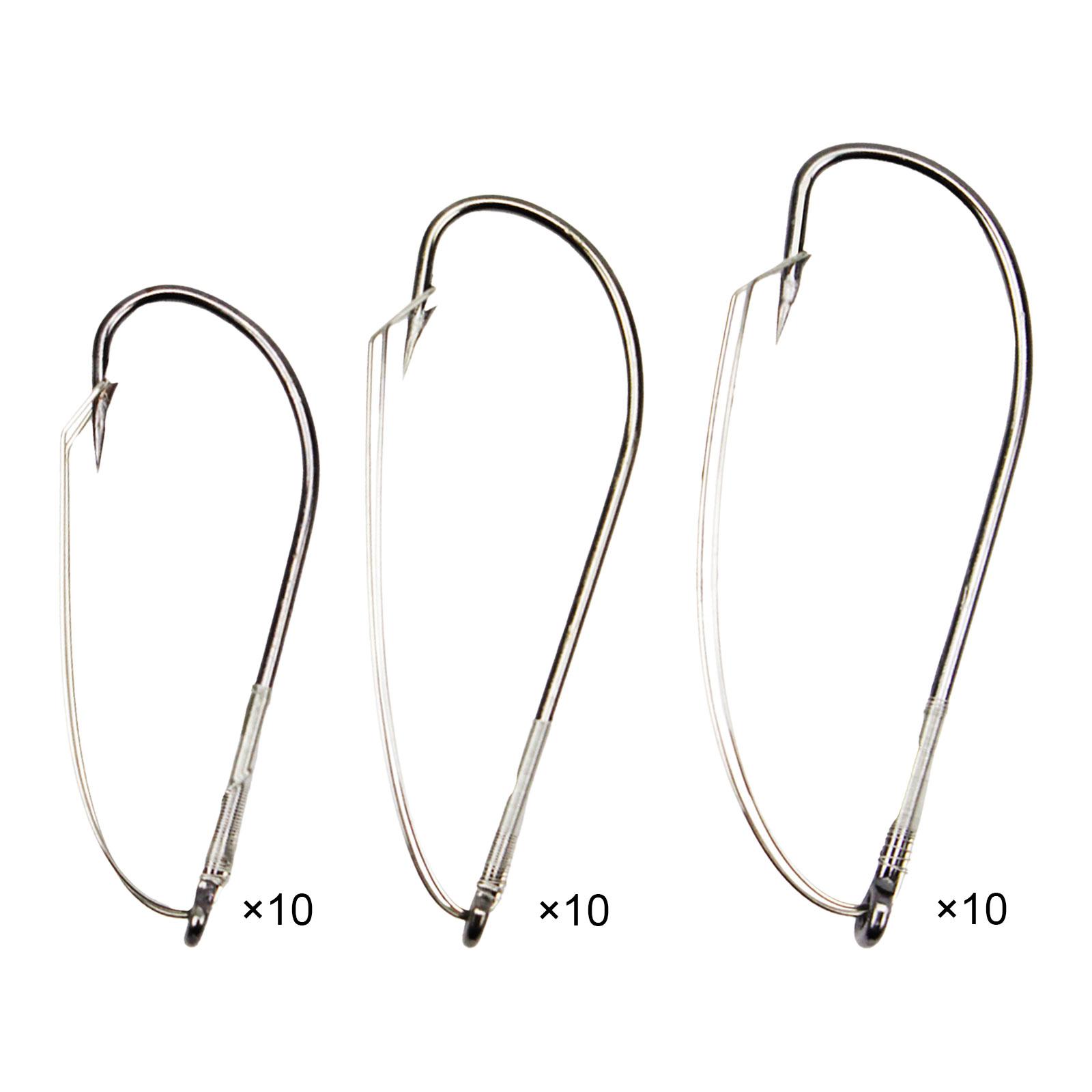 Hameçons anti-herbe à ardillon - Fishing Hook Weedless avis et prix