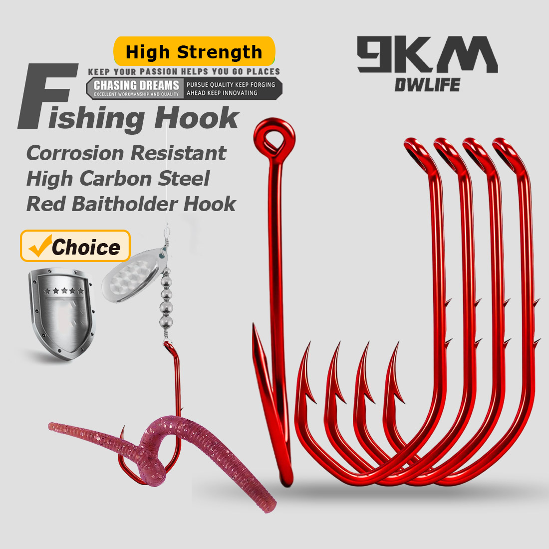 Hameçon Baitholder 9KM, 50-100 - Fishing Hook Assortment avis et prix